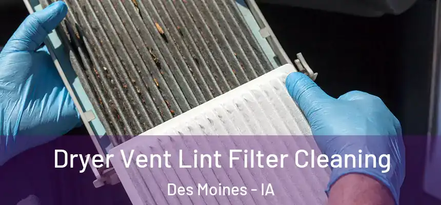 Dryer Vent Lint Filter Cleaning Des Moines - IA